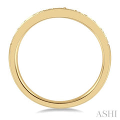 ASHI Curved Diamond Wedding Band 30365PPFHYG