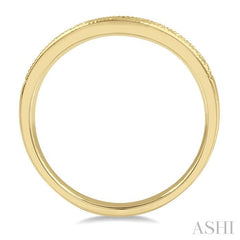 ASHI Curved Diamond Wedding Band 30366PPFHYG