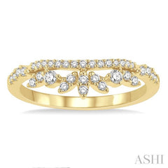 ASHI Diamond Wedding Band 30475PPFGYG
