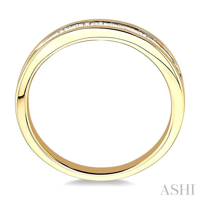 ASHI Channel Set Baguette Diamond Wedding Band 30506PPFC
