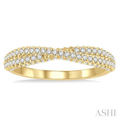 ASHI Stackable Diamond Fashion Band 30563PPFGYG