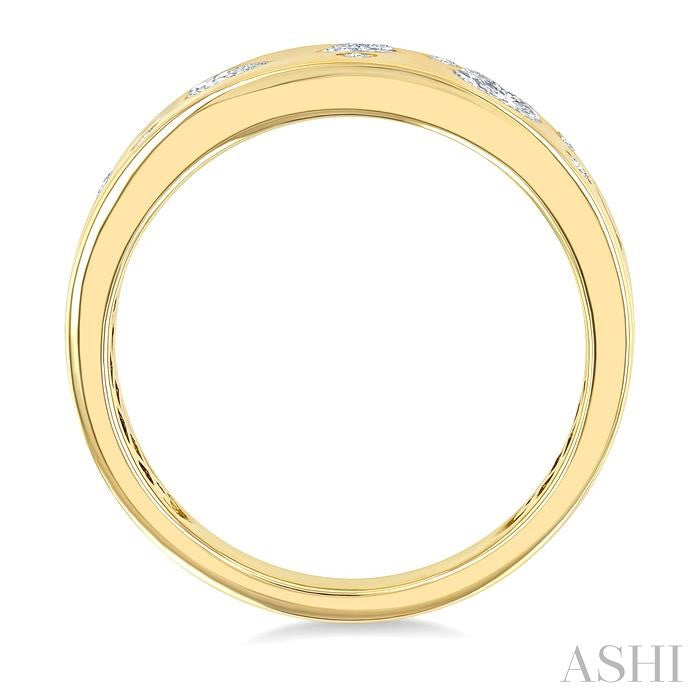 ASHI Mixed Shape Diamond Fashion Band 30593PPFGYG