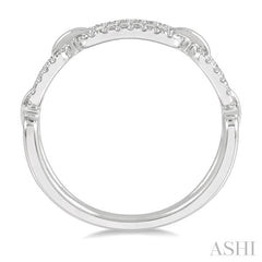 ASHI Paperclip Diamond Fashion Ring 306E7PPFHWG
