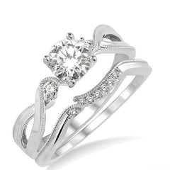 Parkplace Jewelers Round Shape Diamond Wedding Set 14834PPFHWG-WS