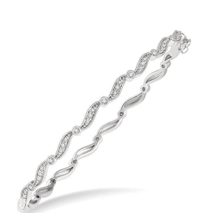 Parkplace Jewelers Stackable Diamond Bangle 790A6PPFHWG