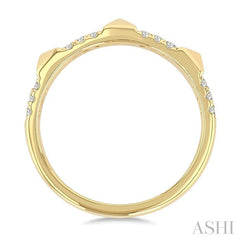 ASHI Pyramid Diamond Fashion Ring 310B6PPTGYG