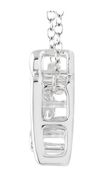 Parkplace Jewelers Silver Mom & Child Emotion Diamond Pendant 80149PPSXSLPD