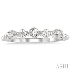 ASHI Stackable Diamond Fashion Band 31337PPFHWG