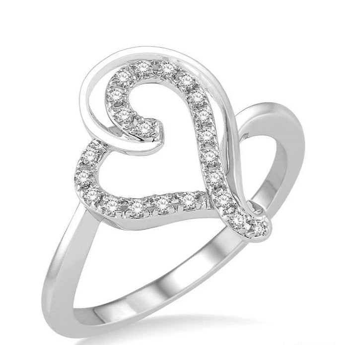 Parkplace Jewelers Heart Shape Diamond Fashion Ring 34398PPTSWG