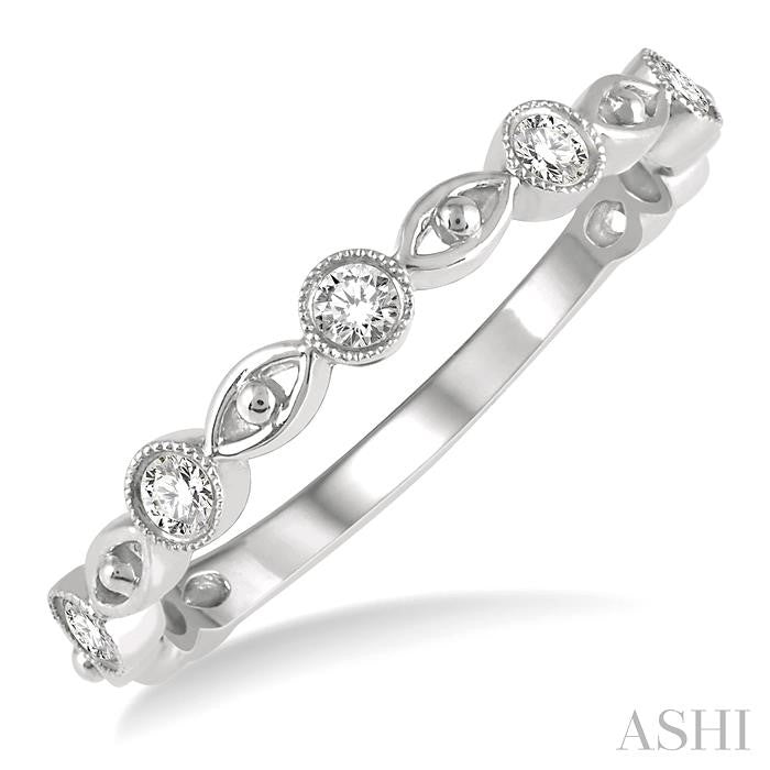 ASHI Stackable Diamond Fashion Band 31567PPFHWG