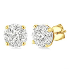 Parkplace Jewelers Round Shape Lovebright Essential Diamond Stud Earrings 91755PPFGERYW