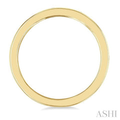 ASHI Flush Bezel Set Diamond Fashion Band 31719PPTGYG