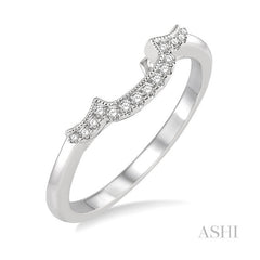 ASHI Diamond Wedding Band 28999PPFHWG-WB