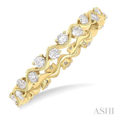 ASHI Eternity Diamond Wedding Band 31743PPFGYG