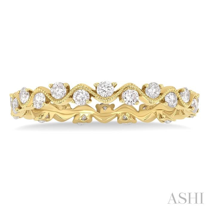 ASHI Eternity Diamond Wedding Band 31743PPFGYG