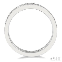 ASHI Eternity Diamond Wedding Band 31761PPFGWG