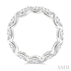 ASHI Oval Shape East-West Eternity Diamond Wedding Band 31790PPFGWG-3.70