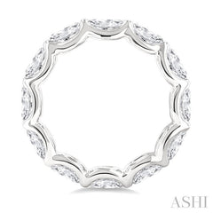 ASHI Oval Shape East-West Eternity Diamond Wedding Band 31790PPFGWG-3.70