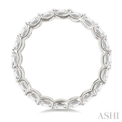 ASHI Emerald Shape East-West Eternity Diamond Wedding Band 31810PPFGWG-2.10