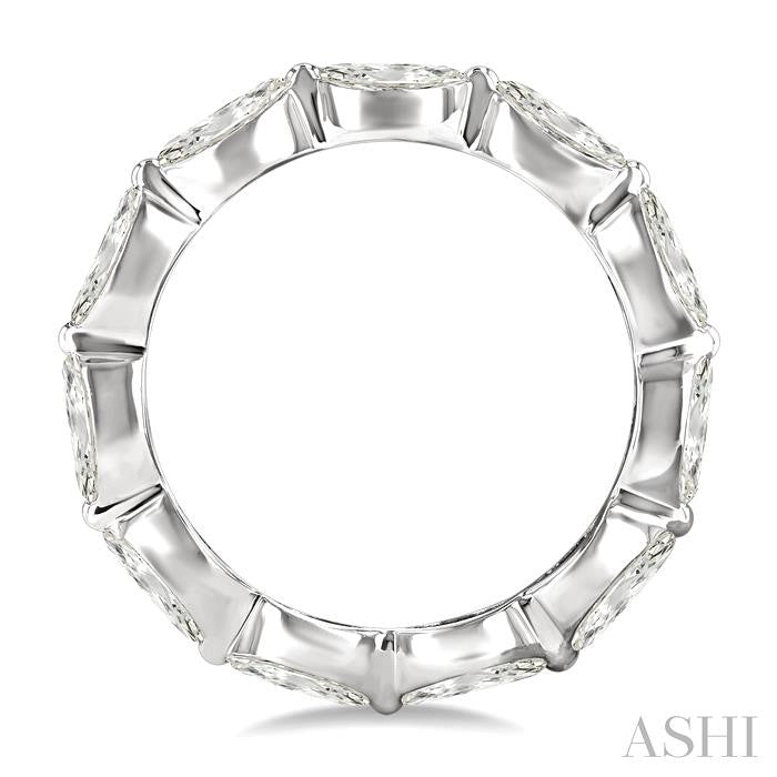 ASHI Marquise Shape East-West Eternity Diamond Wedding Band 31820PPFGWG-2.0