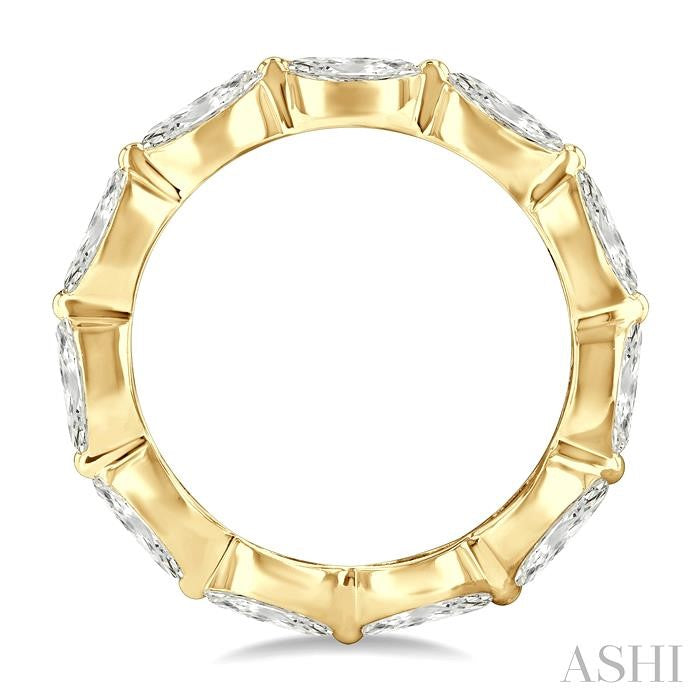 ASHI Marquise Shape East-West Eternity Diamond Wedding Band 31820PPFGYG-2.0