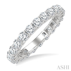 ASHI Eternity Diamond Wedding Band 32690PPFGWG-2.00