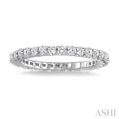 ASHI Eternity Diamond Wedding Band 32690PPFWWG-1.10
