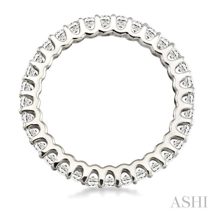 ASHI Eternity Diamond Wedding Band 32690PPFWWG-1.10