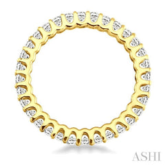ASHI Eternity Diamond Wedding Band 32690PPFWYG-1.10