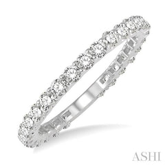 ASHI Eternity Diamond Wedding Band 32691PPFGWG