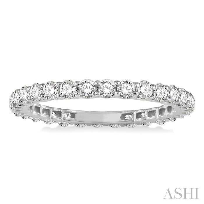 ASHI Eternity Diamond Wedding Band 32691PPFGWG
