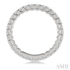 ASHI Eternity Diamond Wedding Band 32691PPFGWG