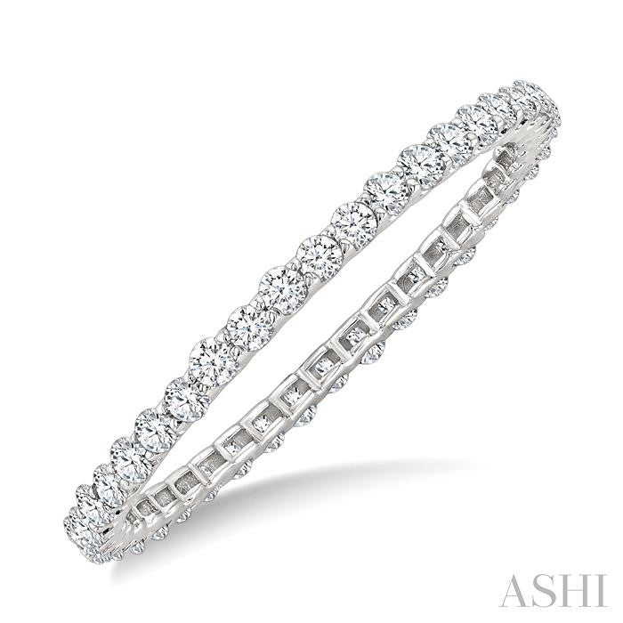 ASHI Eternity Diamond Wedding Band 32693PPFGWG