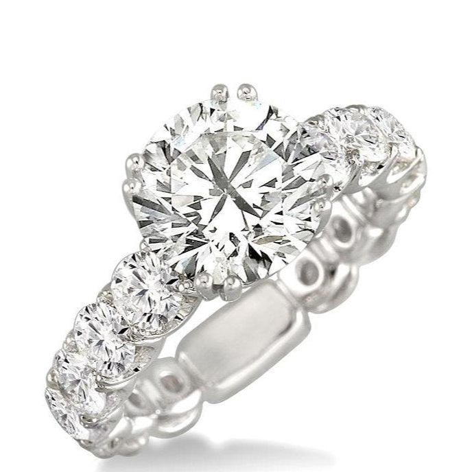 Parkplace Jewelers Round Shape Semi-Mount Diamond Engagement Ring 21830PPERWG-SM-2.00