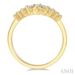 ASHI Chevron Diamond Fashion Ring 327E5PPFGYG