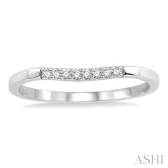 ASHI Diamond Wedding Band 32869PPFHWG