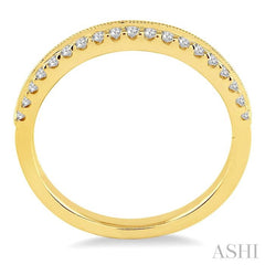 ASHI Diamond Wedding Band 32896PPFHYG