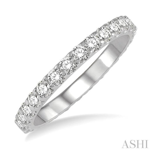 ASHI Eternity Diamond Wedding Band 33281PPFHWG
