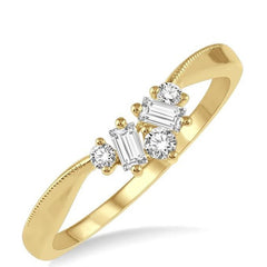 Parkplace Jewelers Chevron Baguette Diamond Wedding Band 31317PPFHYG