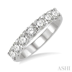 ASHI 7 Stone Diamond Wedding Band 33291PPPGPL