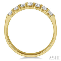 ASHI 7 Stone Diamond Wedding Band 33292PPFHYG
