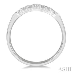 ASHI 7 Stone Diamond Wedding Band 33296PPPGPL