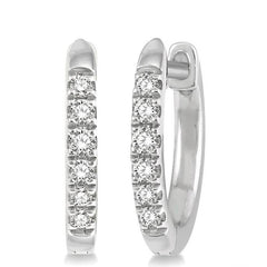 Parkplace Jewelers Petite Diamond Huggie Fashion Earrings 664V8PPTSERWG