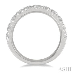 ASHI 11 Stone Diamond Wedding Band 33300PPFHWG-2.00