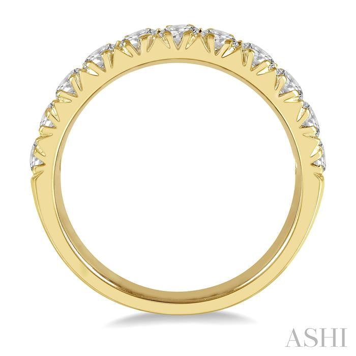 ASHI 11 Stone Diamond Wedding Band 33301PPFHYG
