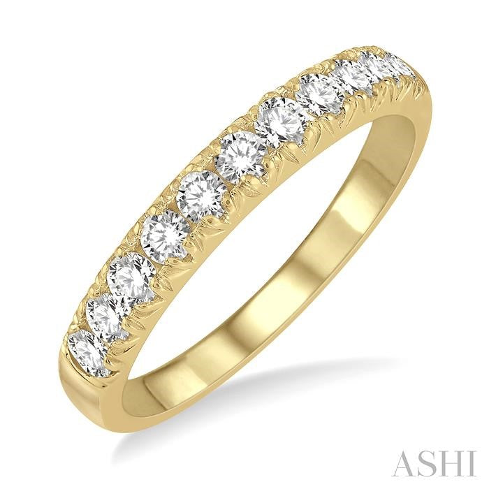 ASHI 11 Stone Diamond Wedding Band 33303PPFHYG