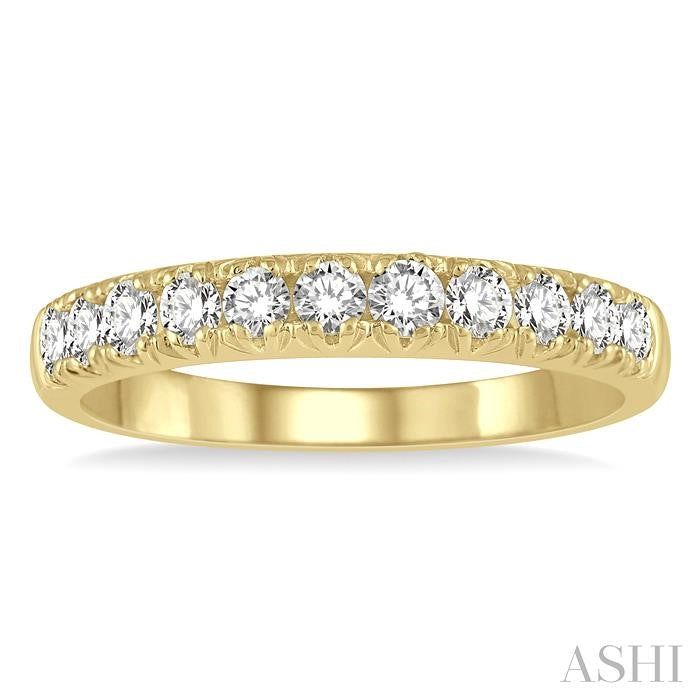 ASHI 11 Stone Diamond Wedding Band 33303PPFHYG