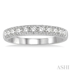 ASHI 11 Stone Diamond Wedding Band 33303PPPGPL