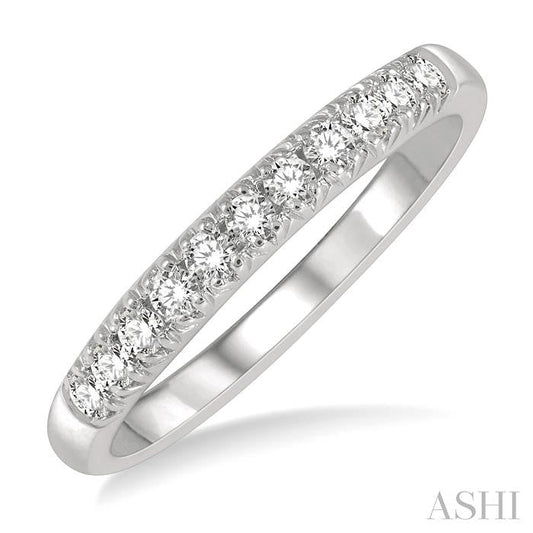 ASHI 11 Stone Diamond Wedding Band 33306PPPGPL