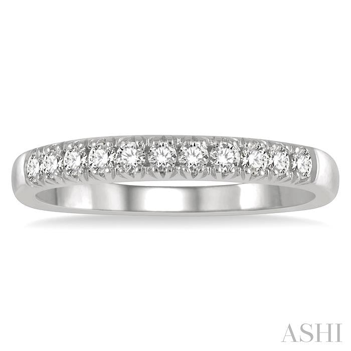 ASHI 11 Stone Diamond Wedding Band 33306PPPGPL